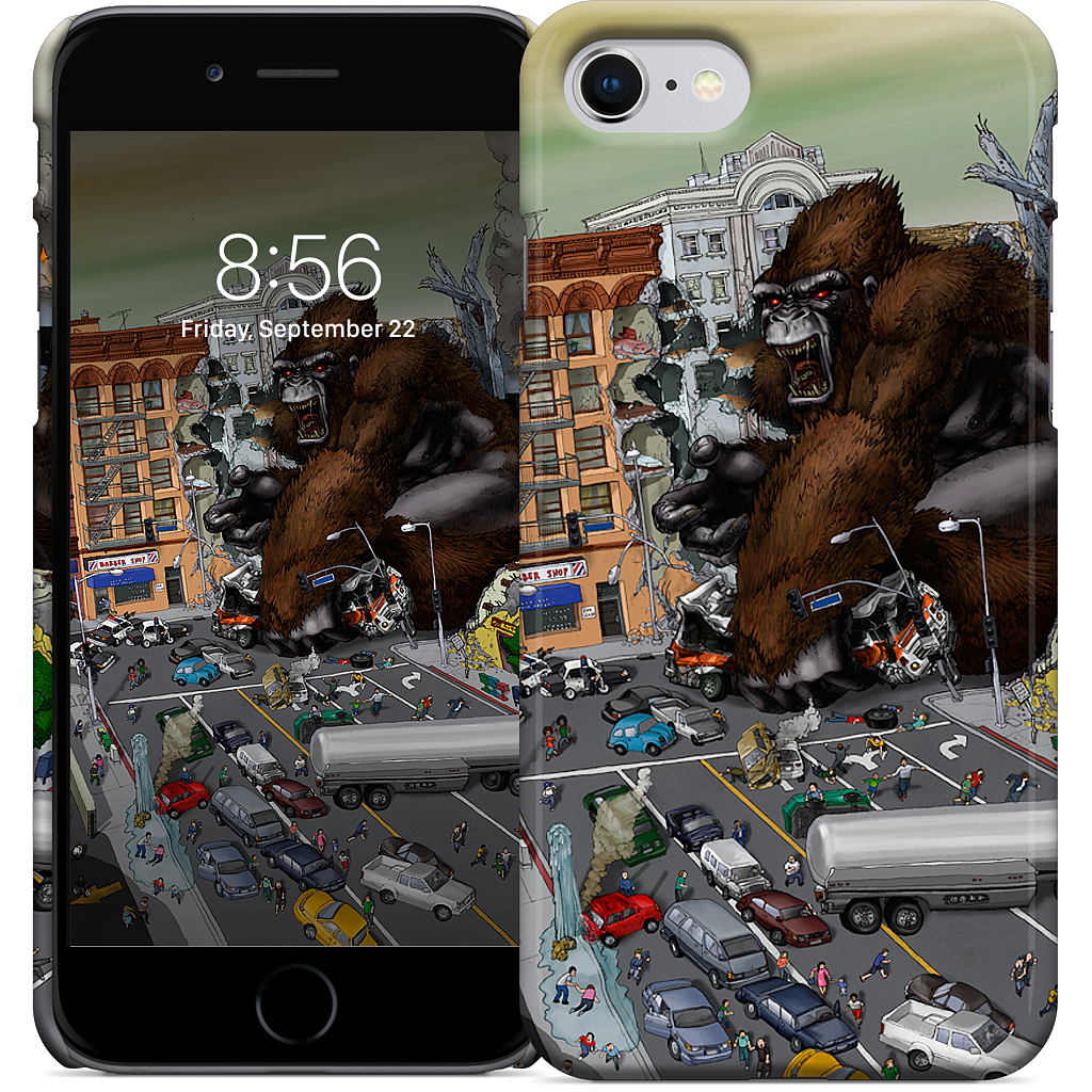 War Of The Monsters iPhone Case