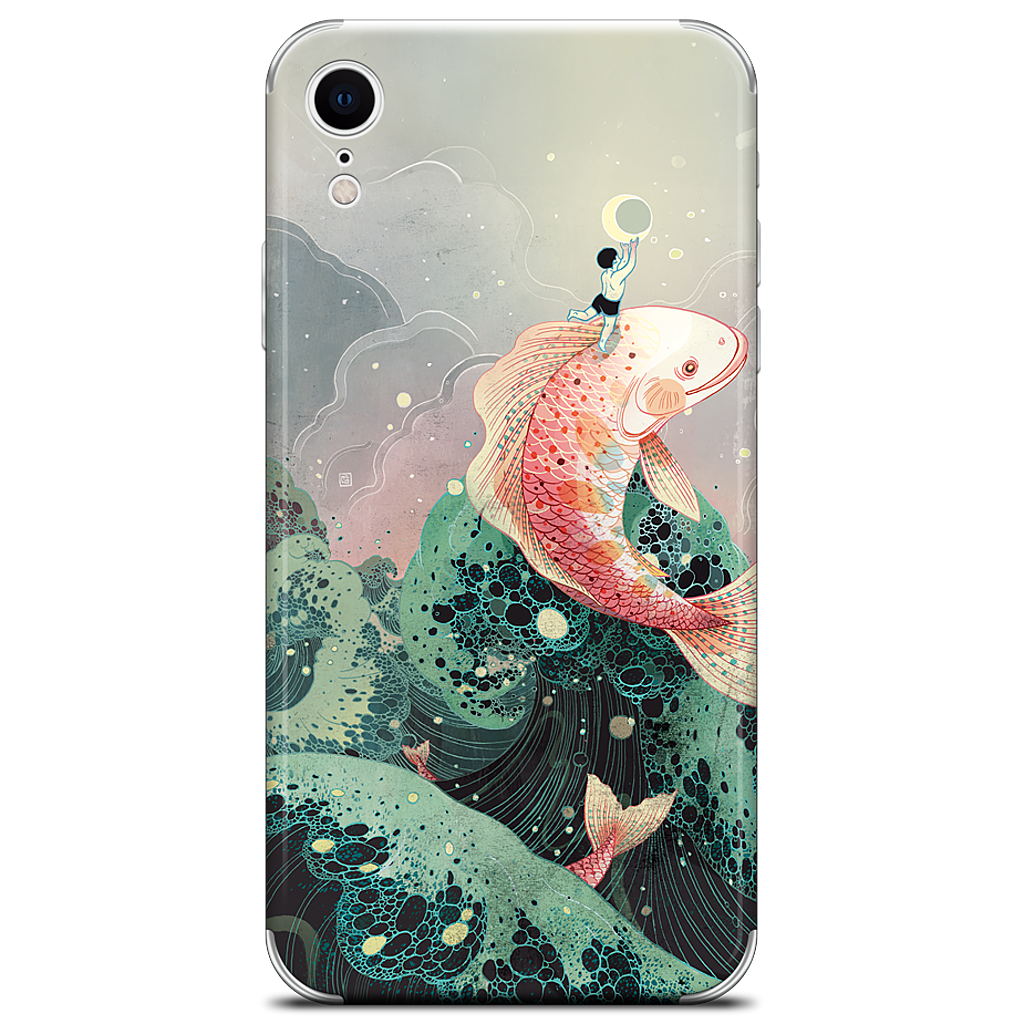 Mooncatcher iPhone Skin