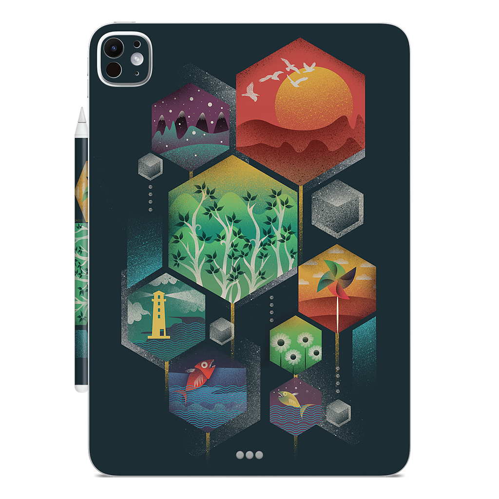 Geometrical Wonders iPad Skin