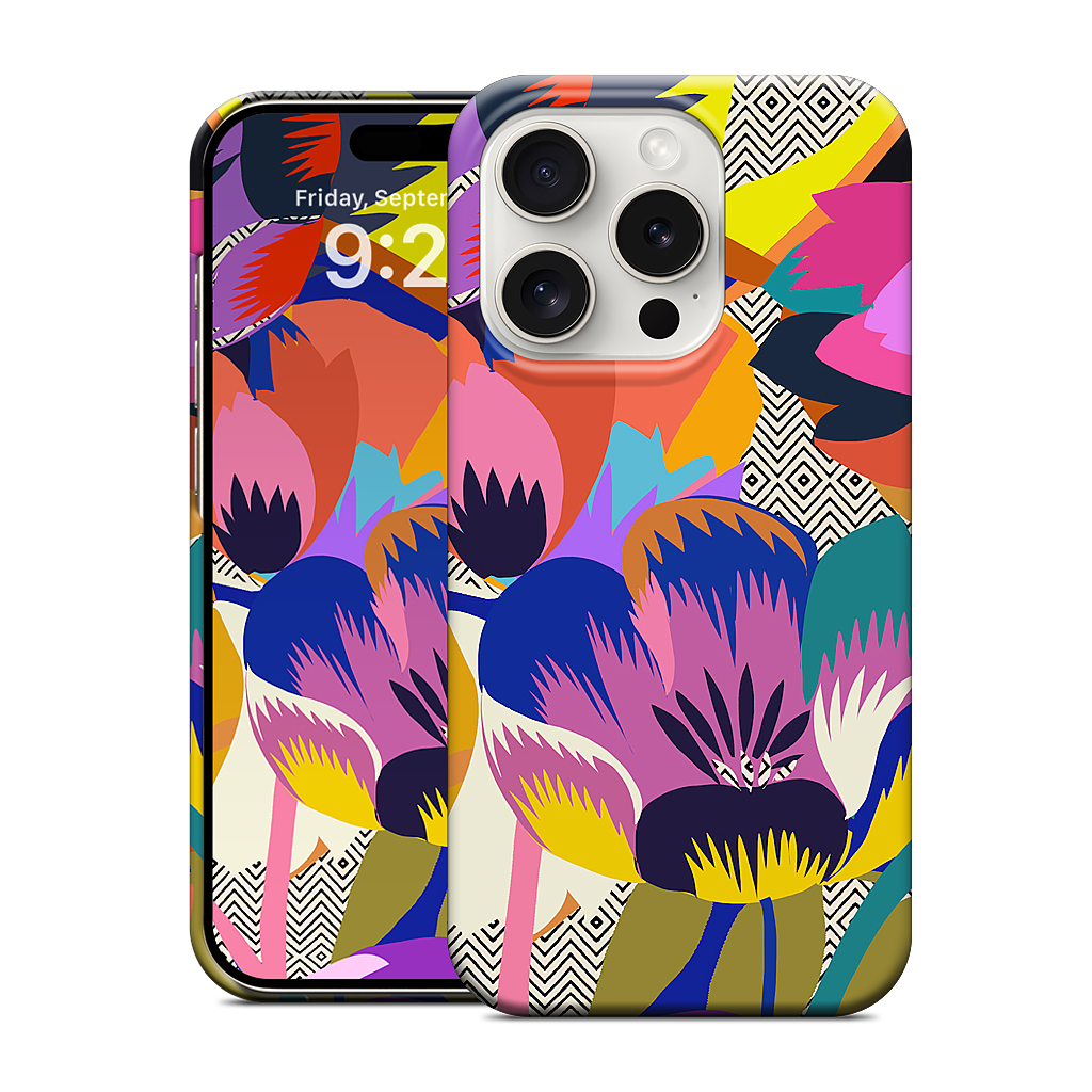 Among the Spring Flowers iPhone Case