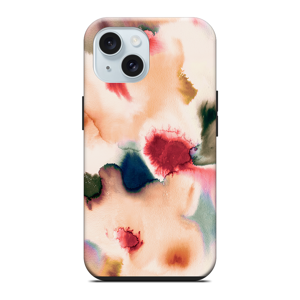 Abstract Watercolor (Mineral) iPhone Case