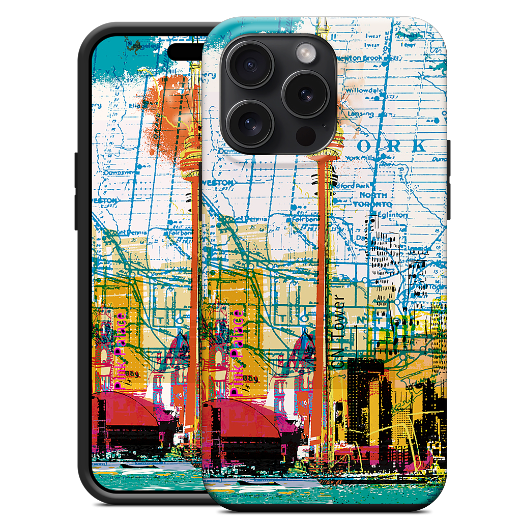 Toronto Skyline iPhone Case