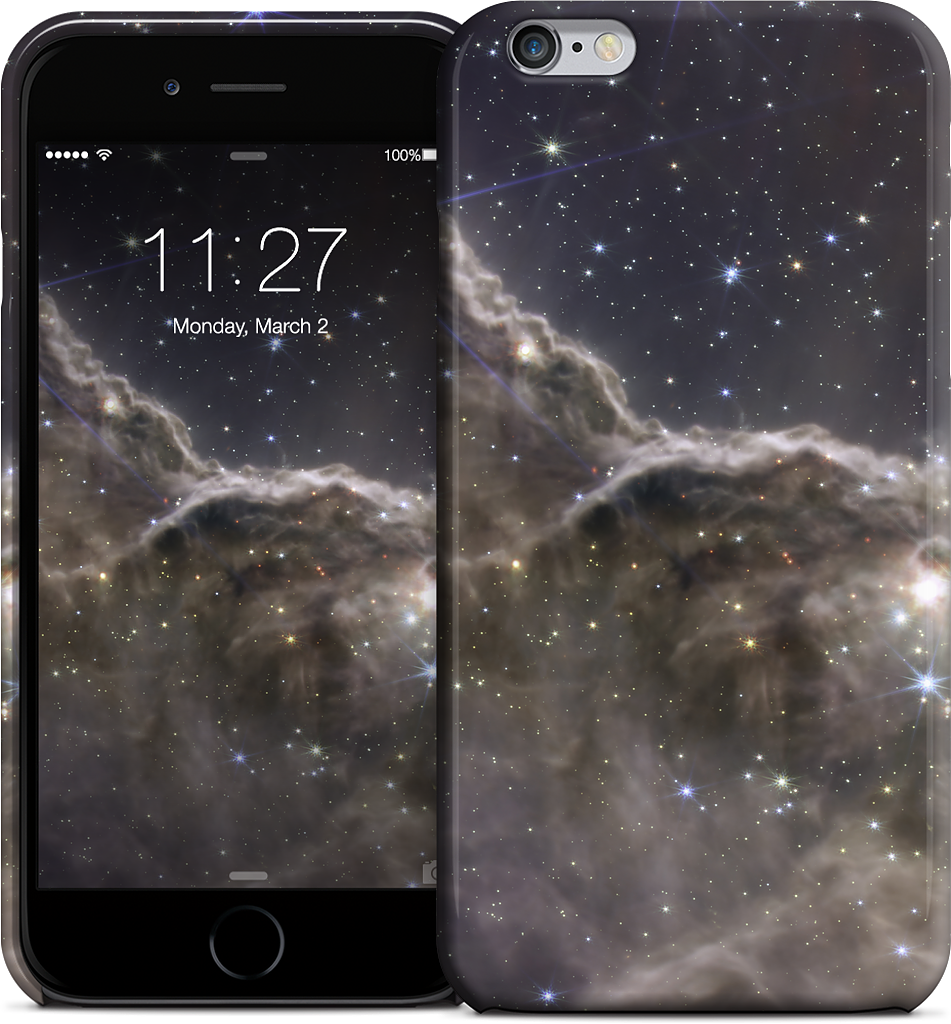 Cosmic Cliffs of Carina (MIRI and NIRCam Image) iPhone Case