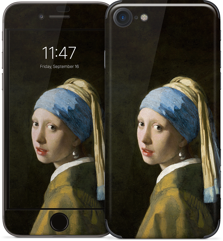 Girl with a Pearl Earring iPhone Skin