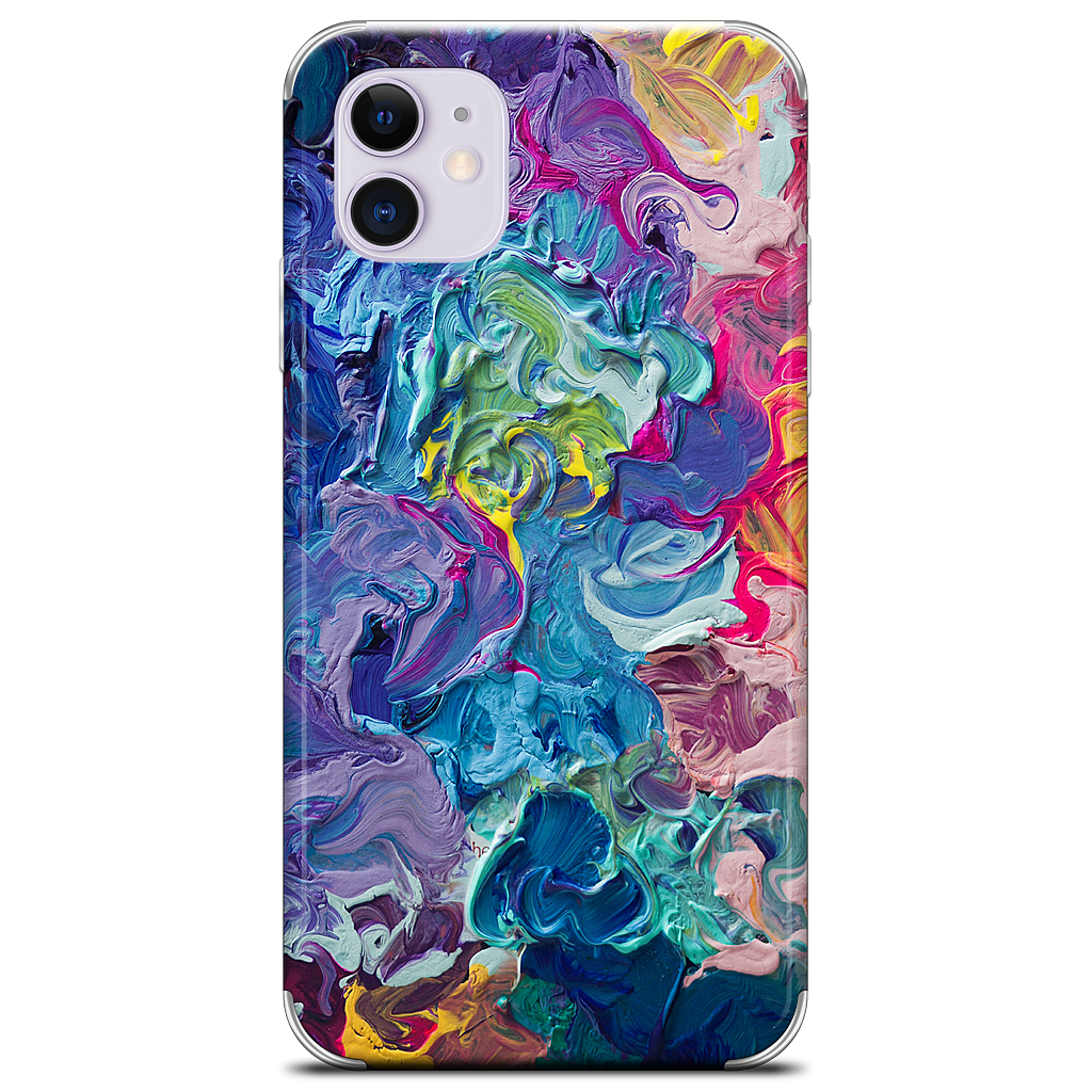 Rainbow Flow Abstract iPhone Skin