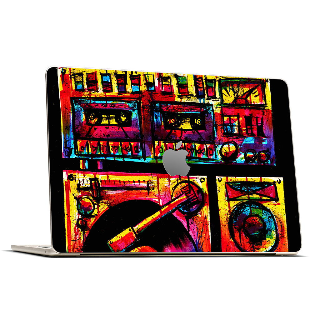 Stereo Stack 1 MacBook Skin
