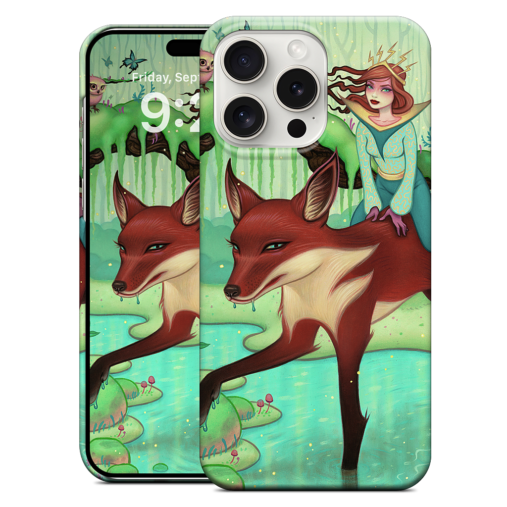 The Fox's Respite iPhone Case