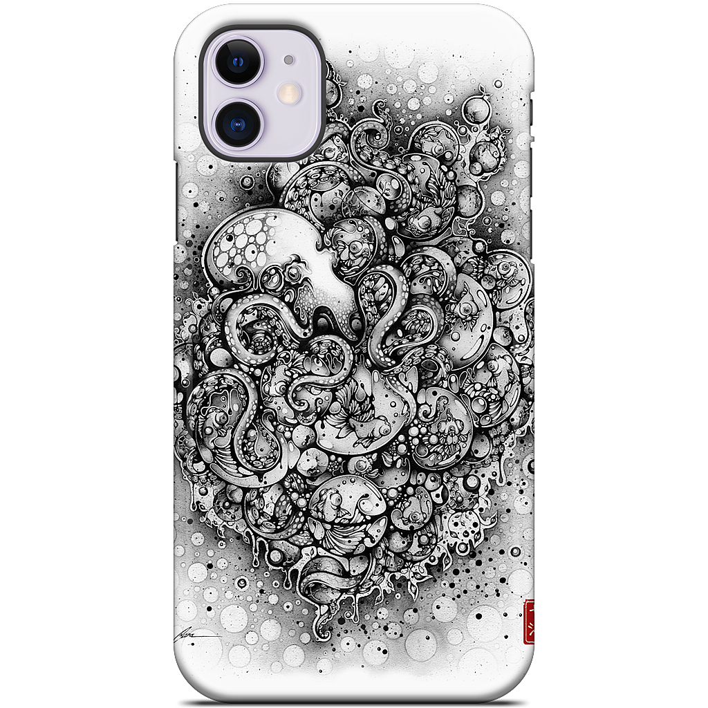 A Curious Embrace iPhone Case