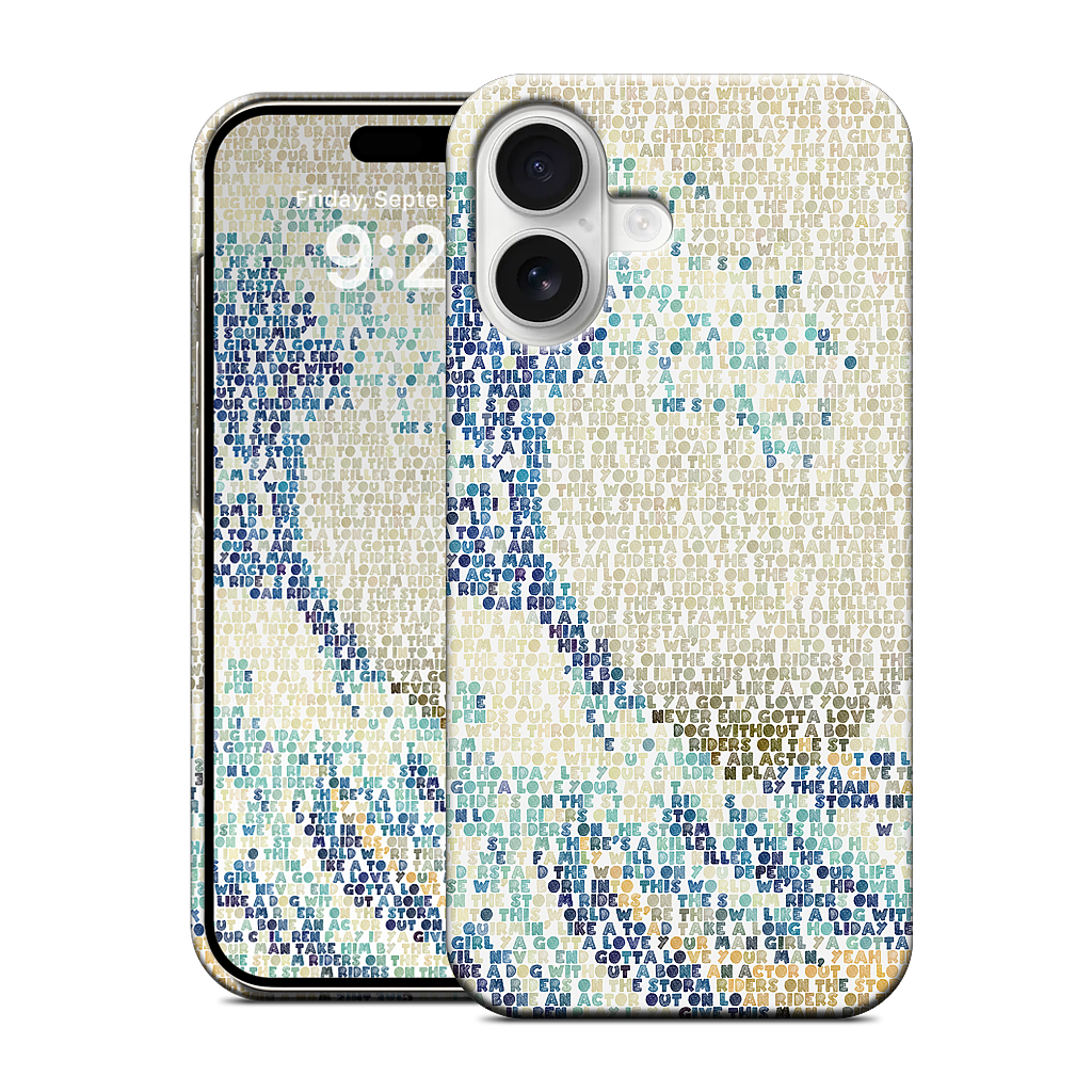 Riders On The Great Wave iPhone Case