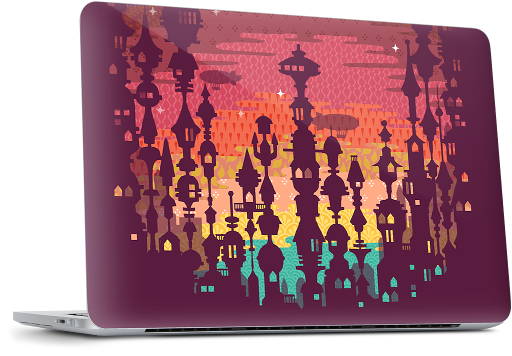 Meet Me After Sunset MacBook Skin