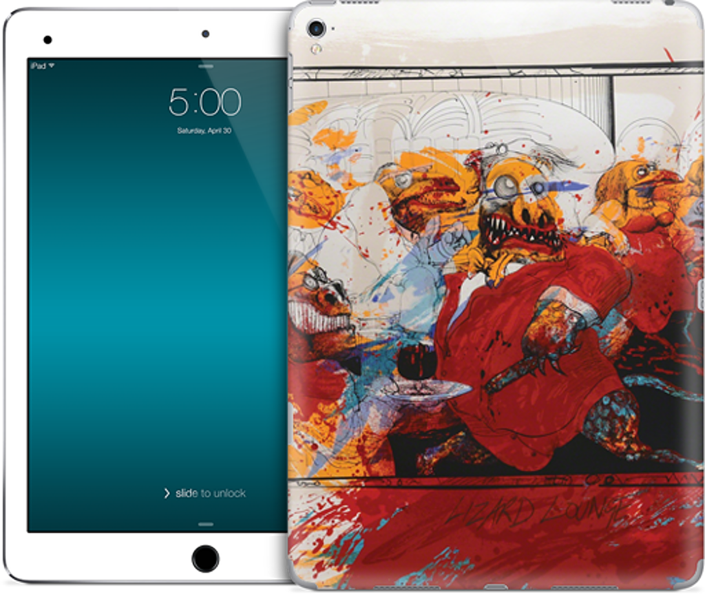 Lizard Lounge iPad Skin