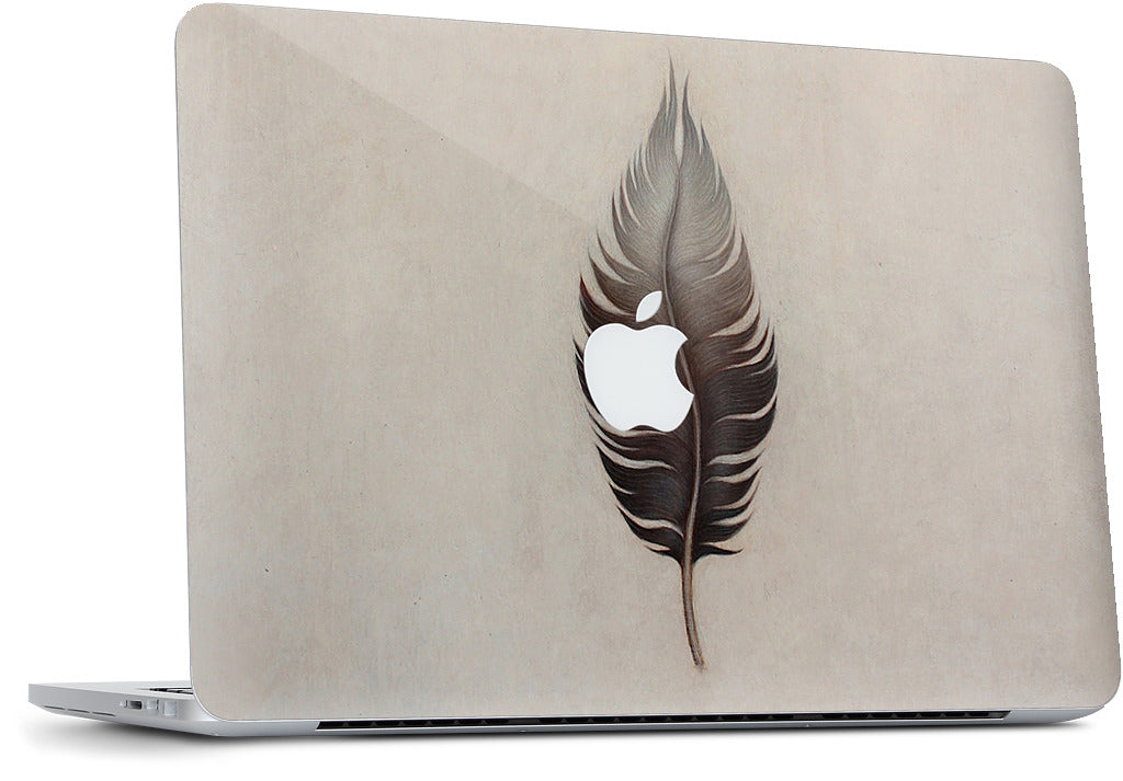 Thought Feather MacBook Skin