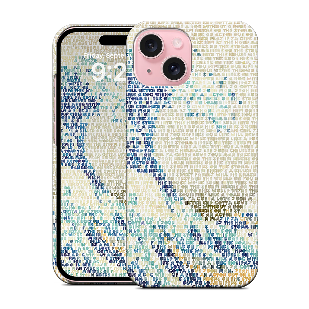 Riders On The Great Wave iPhone Case