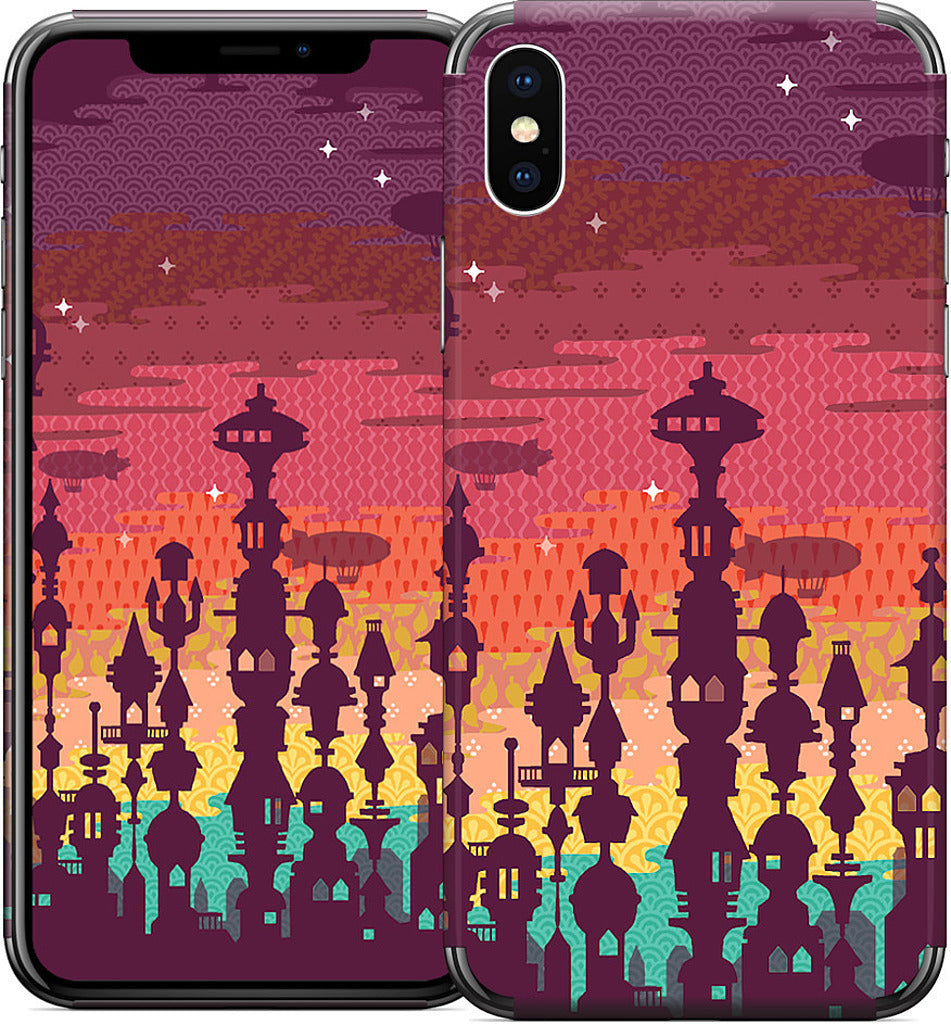 Meet Me After Sunset iPhone Skin