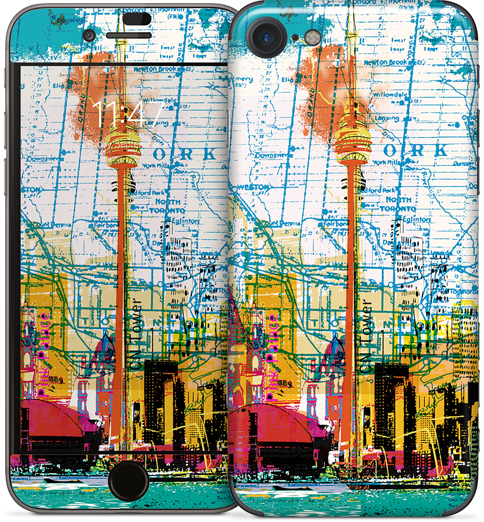 Toronto Skyline iPhone Skin