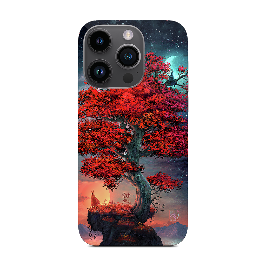 Light & Dark in Equal Parts iPhone Skin