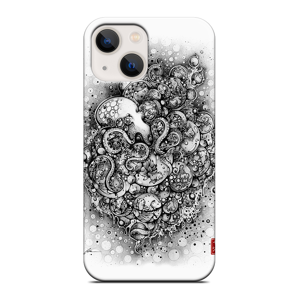 A Curious Embrace iPhone Case