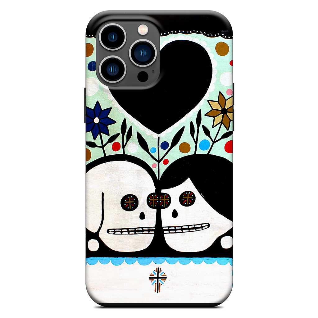 In The Garden With My Love iPhone Case
