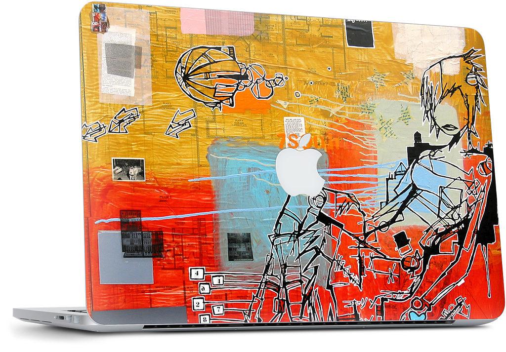 Blimp Girl MacBook Skin