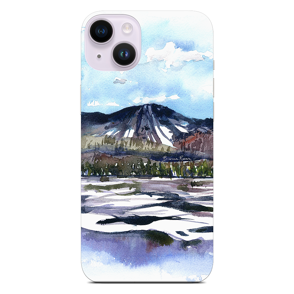 Ski Mountain iPhone Skin