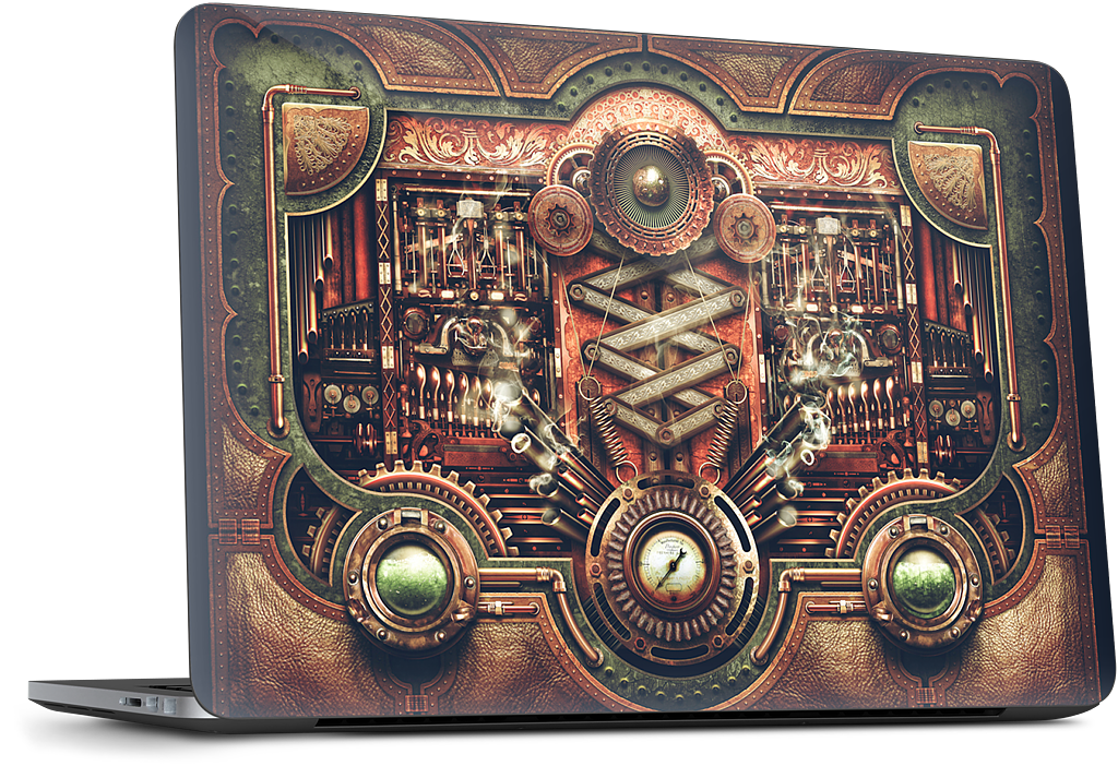 Steampunk Motherboard Dell Laptop Skin