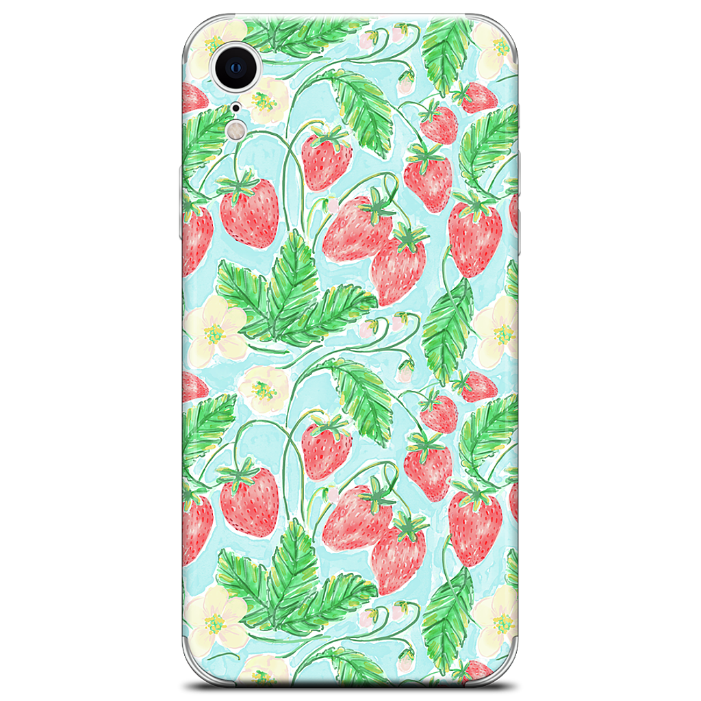 Wild Strawberries iPhone Skin