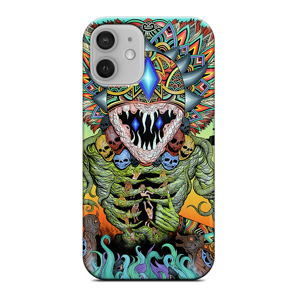 A Gleaming Destroyer iPhone Case
