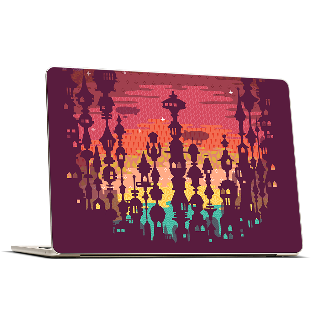 Meet Me After Sunset MacBook Skin