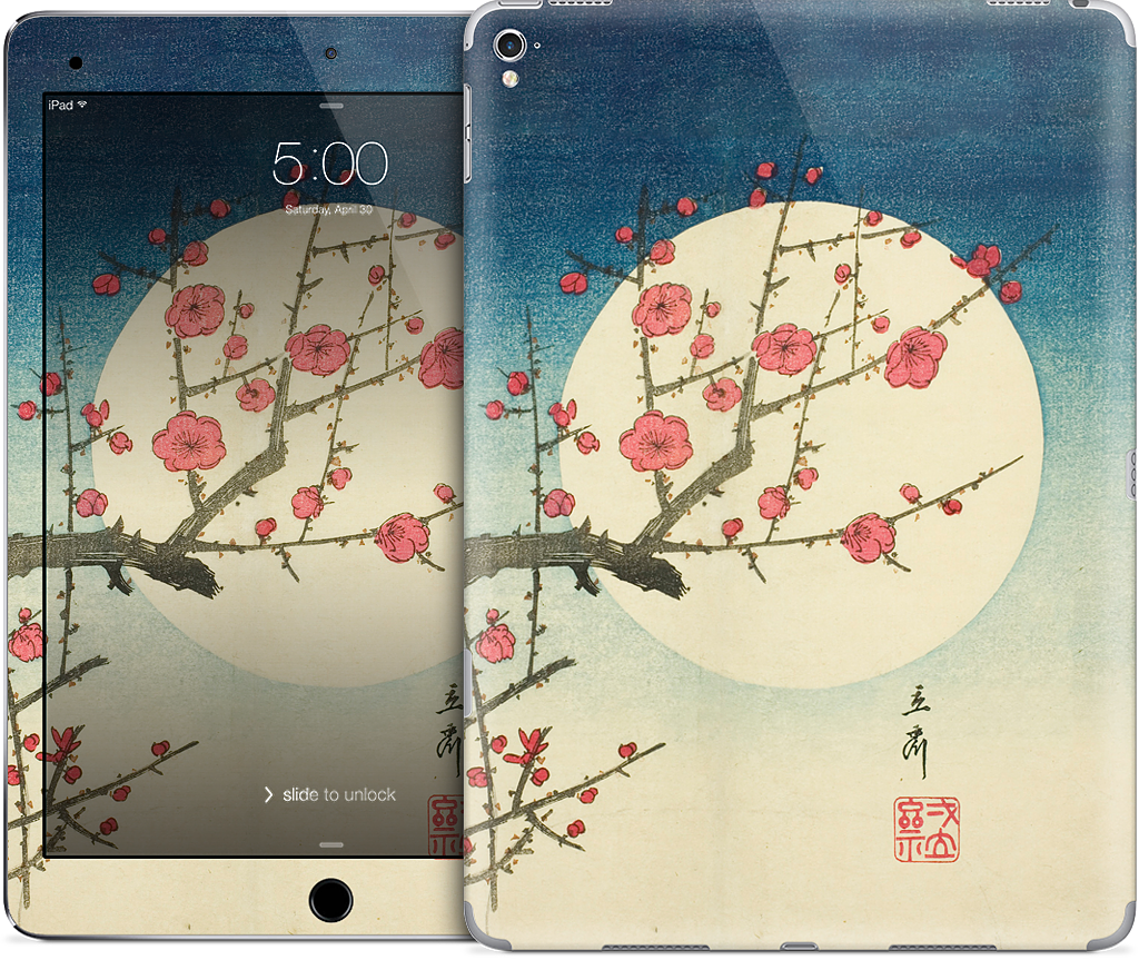Red Plum Branch iPad Skin