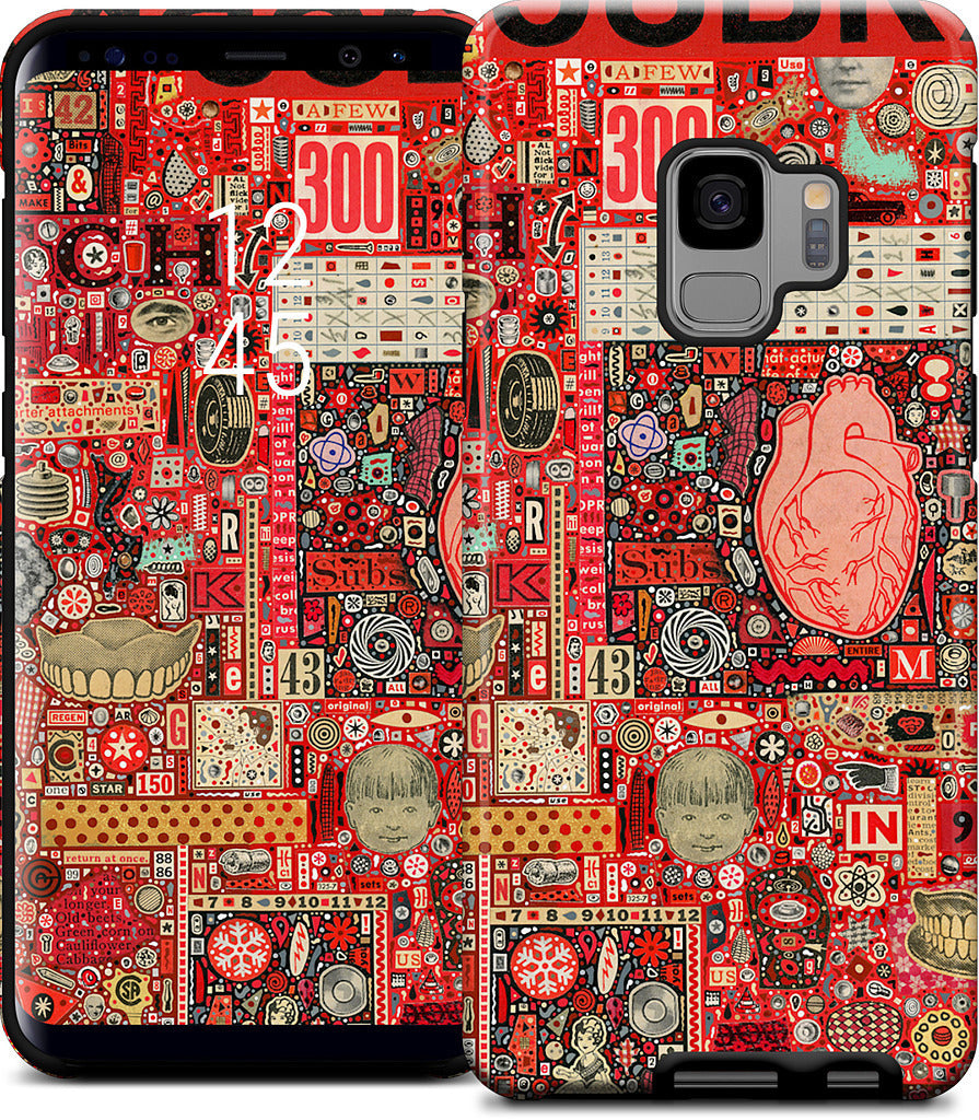 Big Numbers - Heart and Teeth Samsung Case