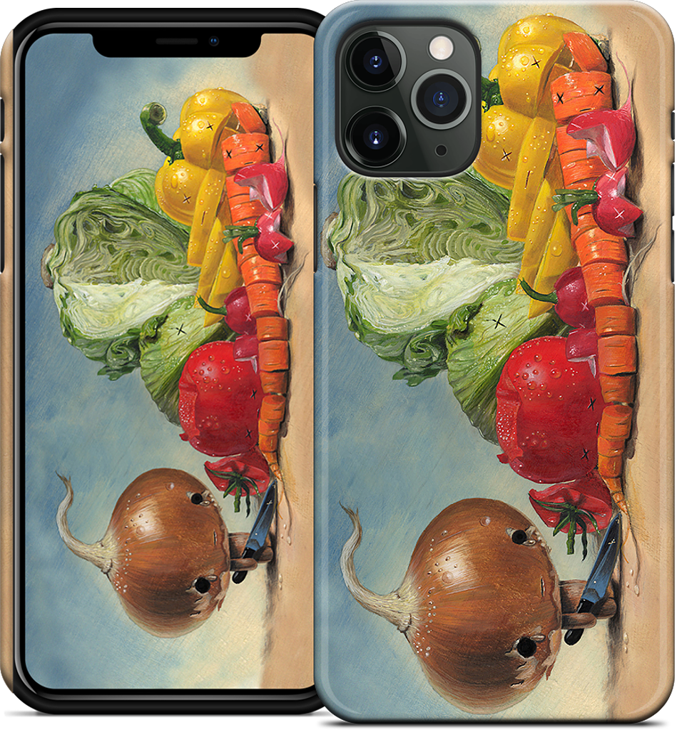 Slice and Dice iPhone Case