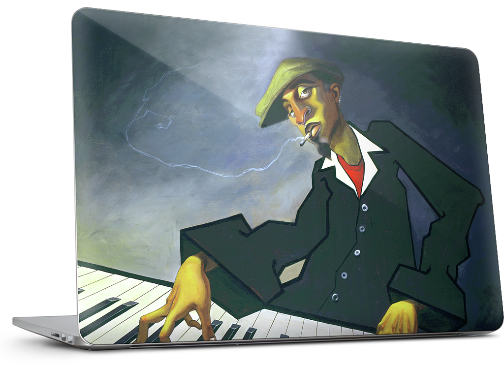 Piano Man II MacBook Skin