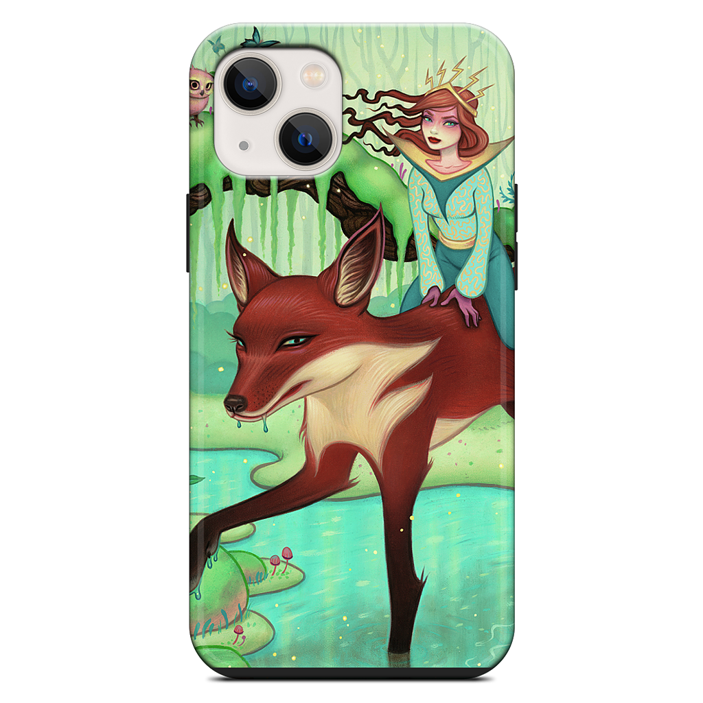 The Fox's Respite iPhone Case