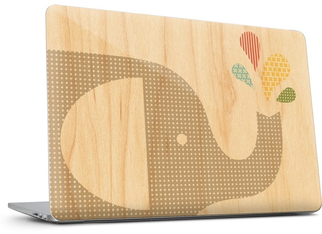 Elephant with Calf MacBook Skin