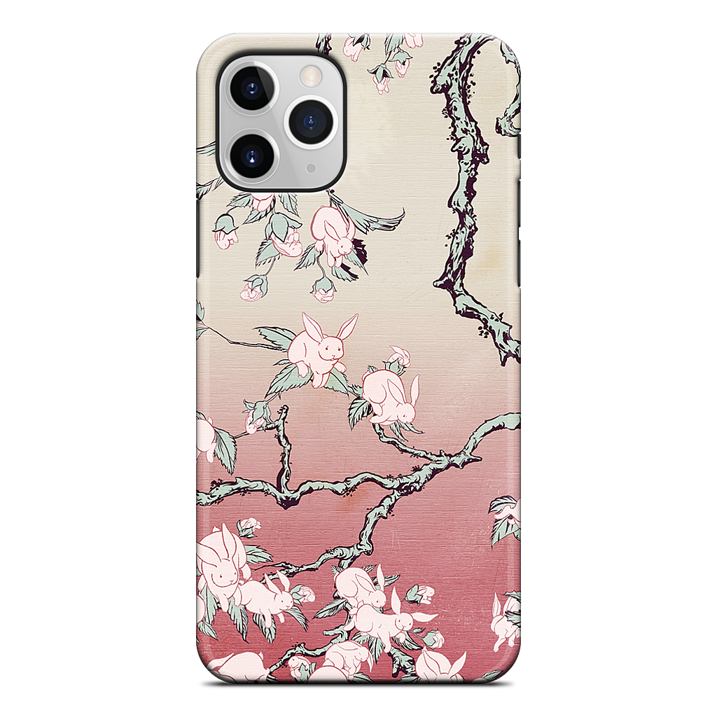 Bunny Blossom iPhone Case