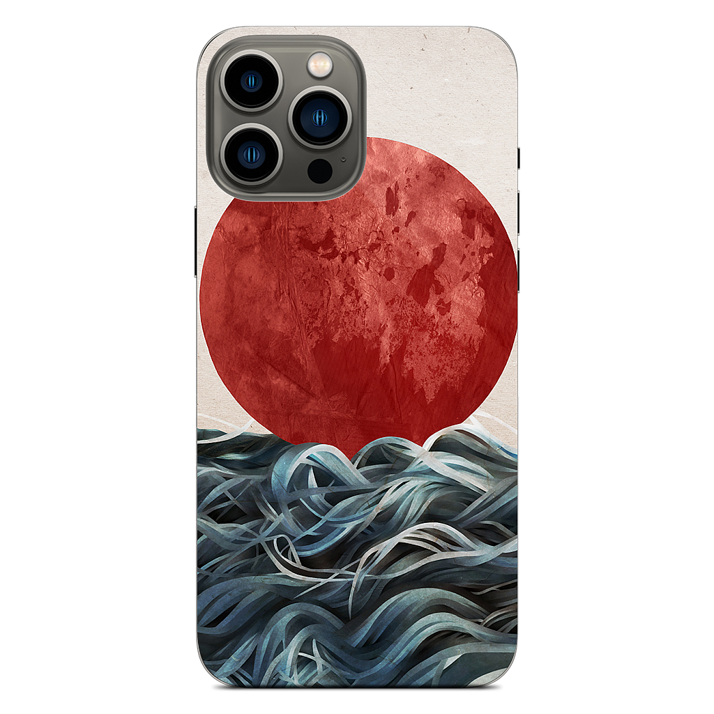 Sunrise in Japan iPhone Skin