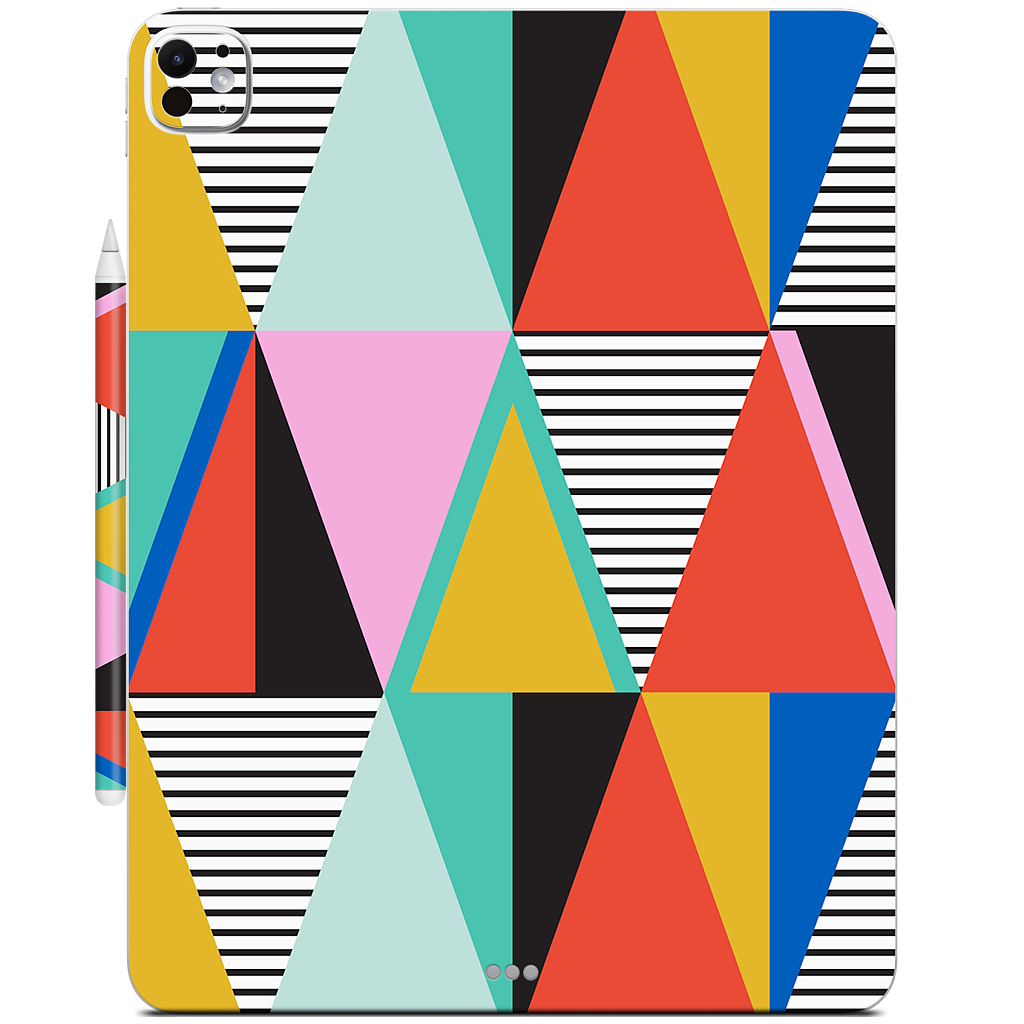 Graphic Triangles iPad Skin
