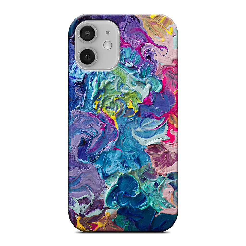 Rainbow Flow Abstract iPhone Case