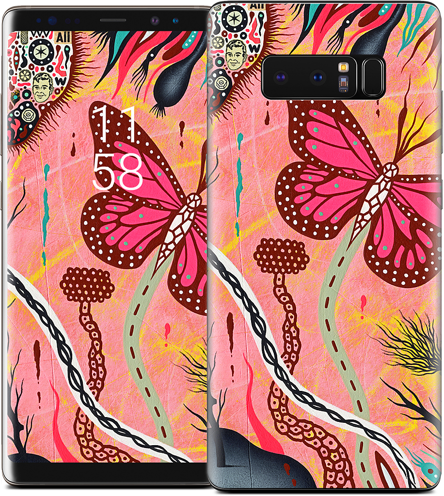 The Pink Opaque Samsung Skin