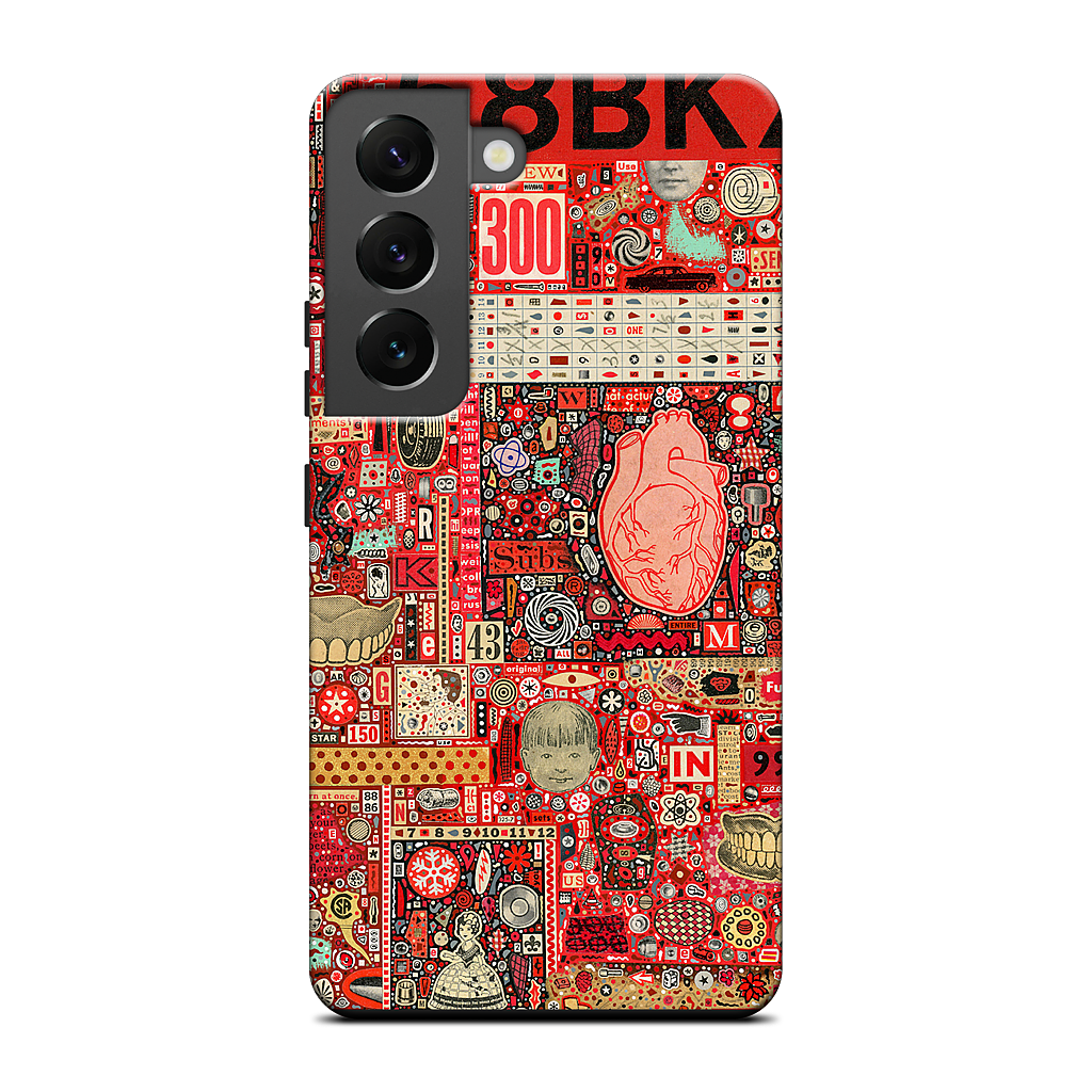 Big Numbers - Heart and Teeth Samsung Case