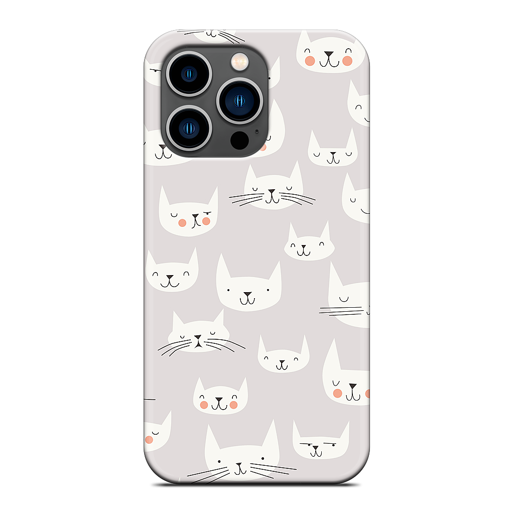 Cat Faces iPhone Case