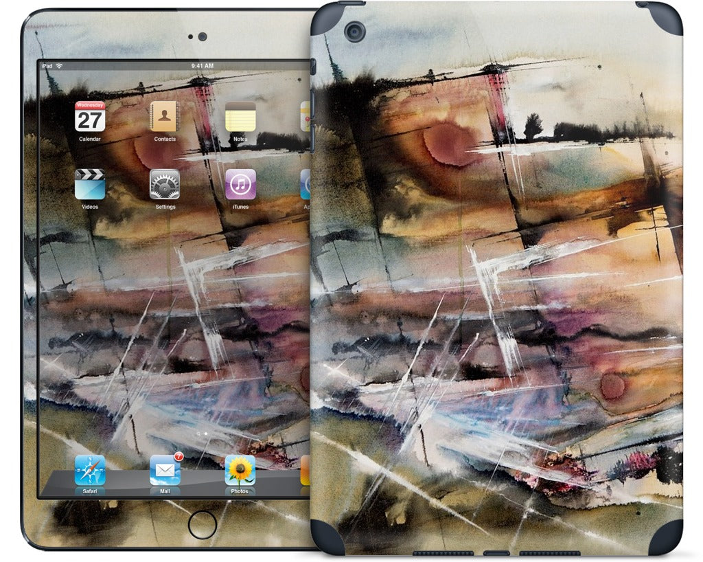 Driving at Dusk iPad Skin