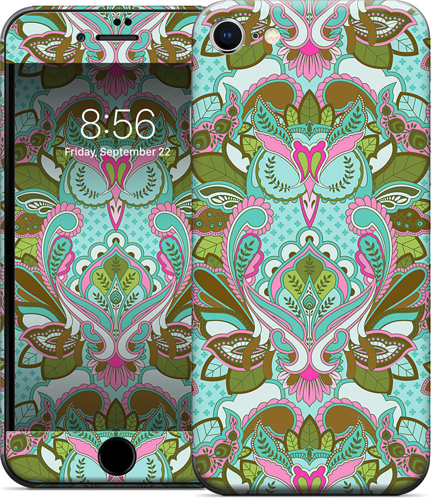 Full Moon Owl iPhone Skin