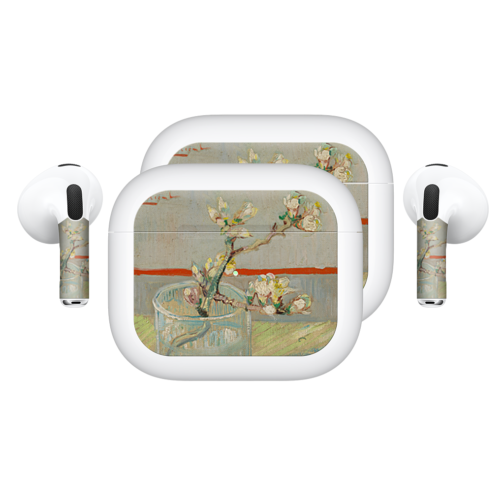 Spring of Flowering Almond in a Glass AirPods