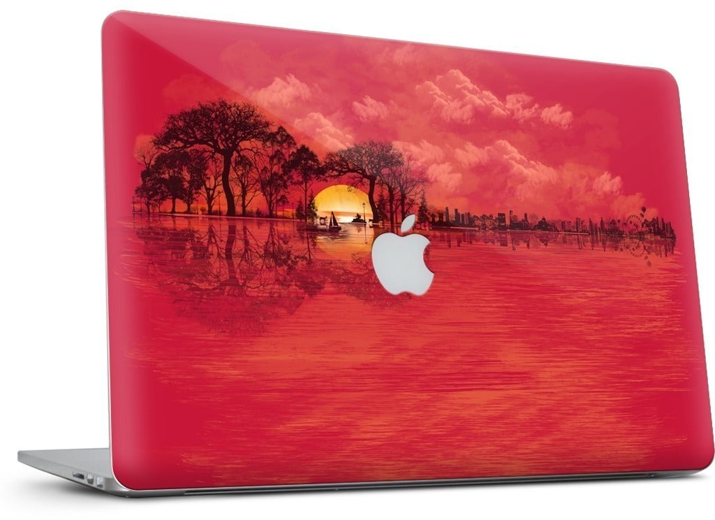 Musical Sunset MacBook Skin
