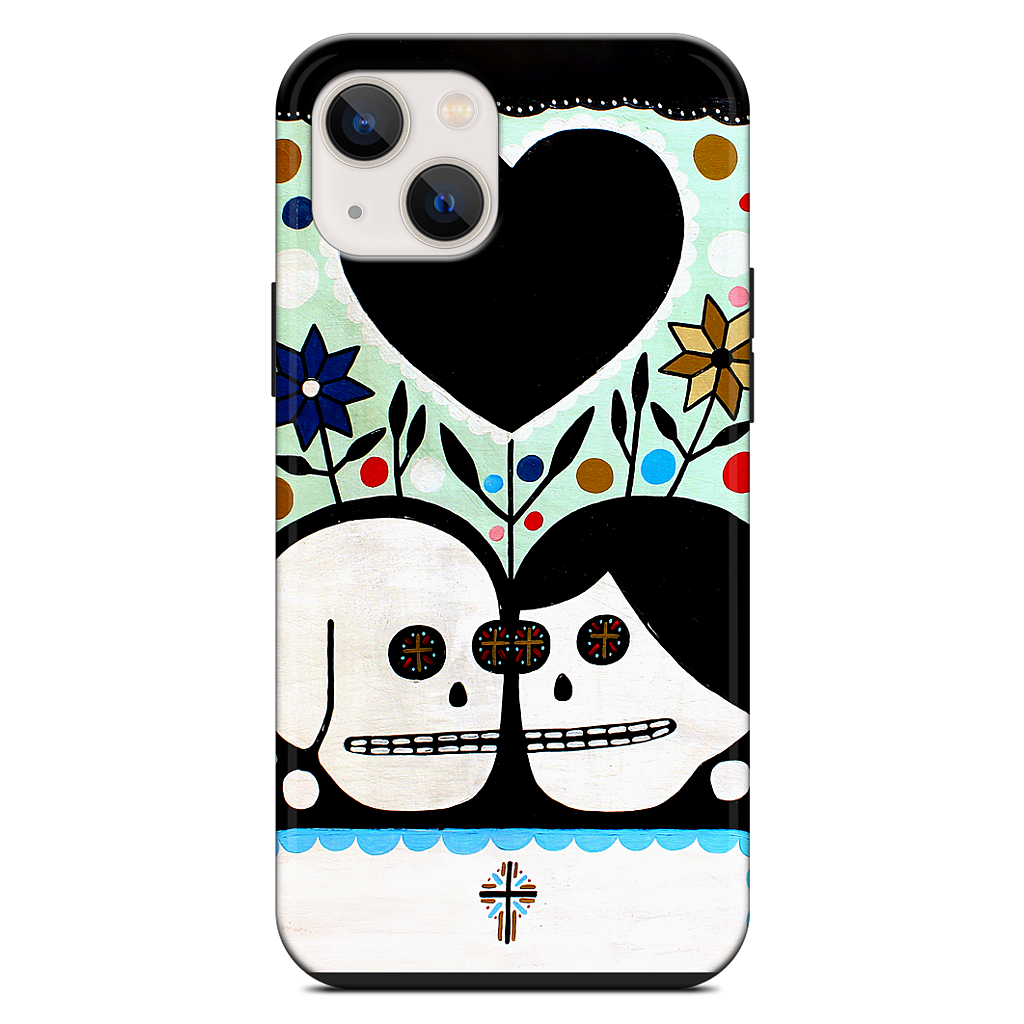 In The Garden With My Love iPhone Case