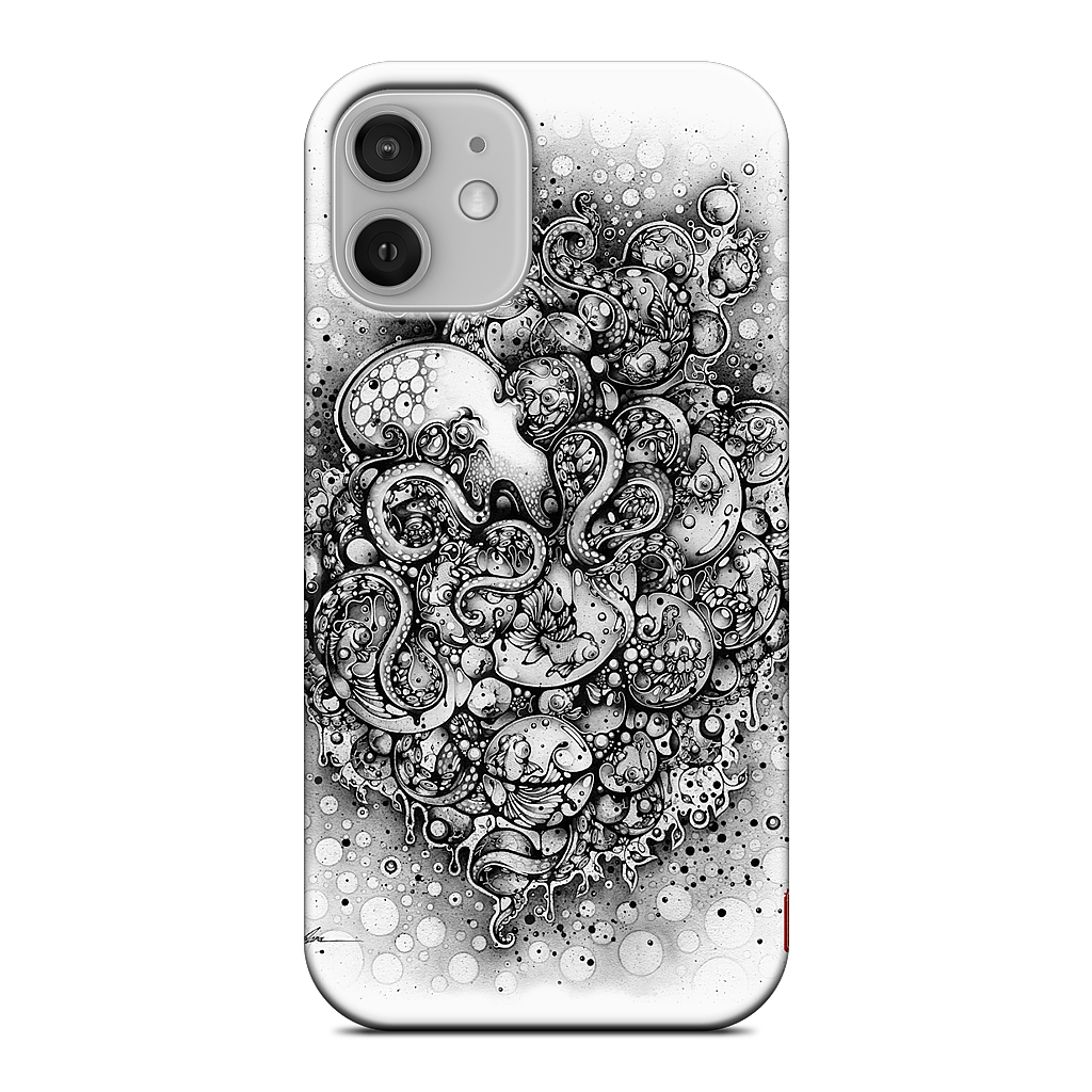 A Curious Embrace iPhone Case