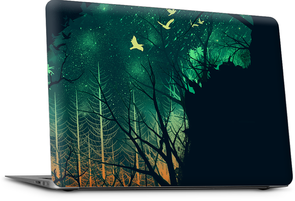 Space Tiger MacBook Skin
