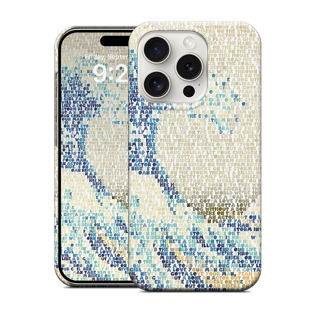 Riders On The Great Wave iPhone Case