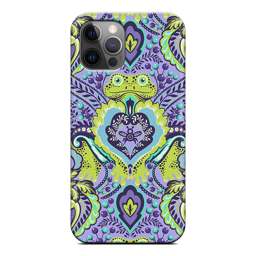 Frog Prince Orchid iPhone Case